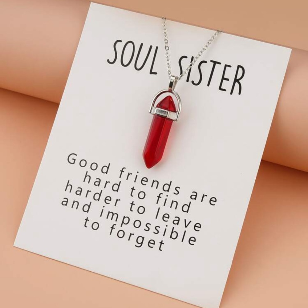 Red Soul Sister Pendant